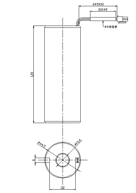 公仔跳起推动电磁铁制作尺寸图