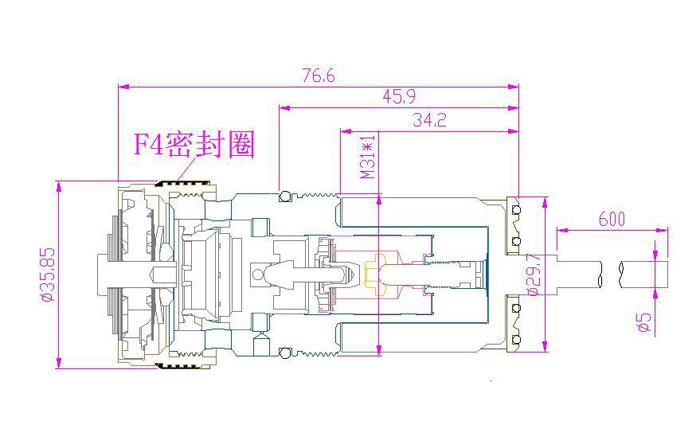 奥迪A8汽车减震器电磁阀尺寸图